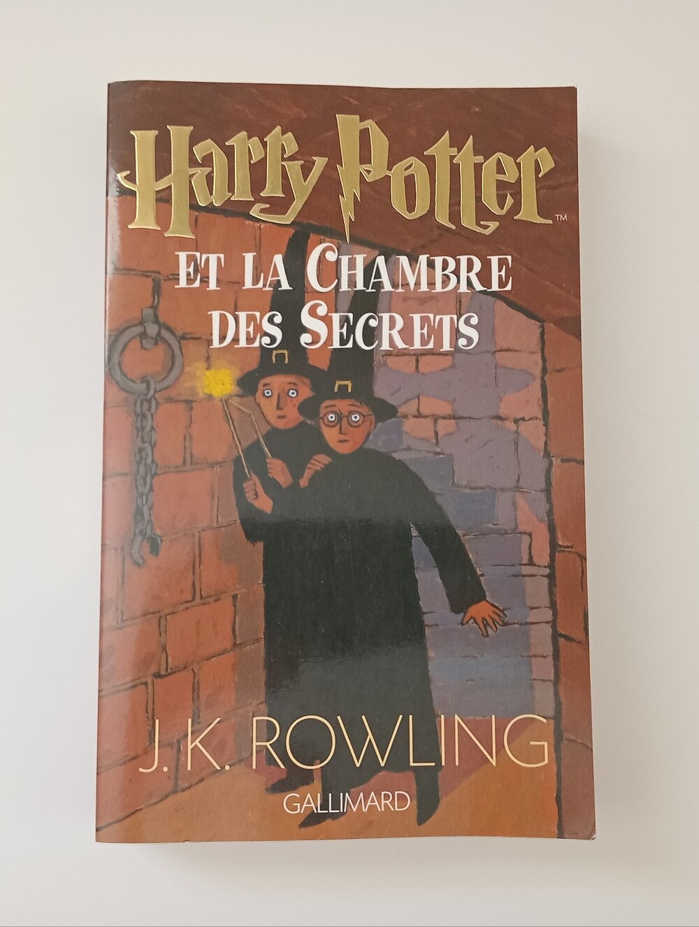 Harry Potter et la Chambre des Secrets J.K. Rowling Gallimard 1999 French